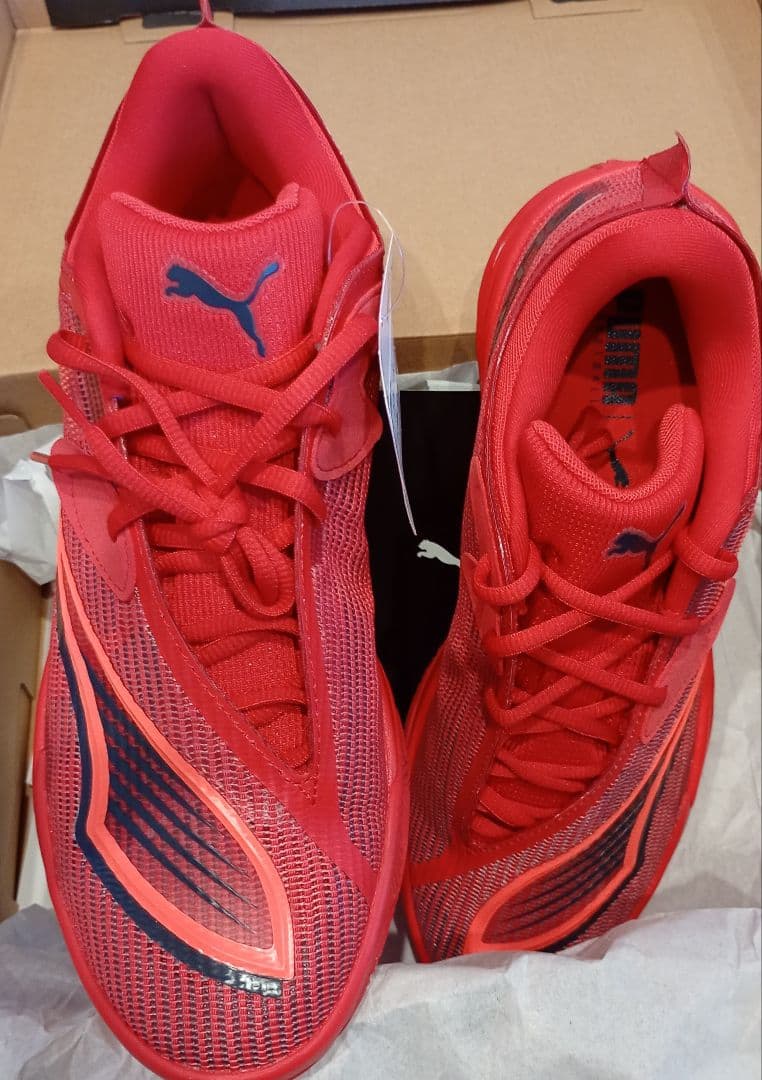 PUMA ニトロ　プロ2 バスケットボールシューズ レッド