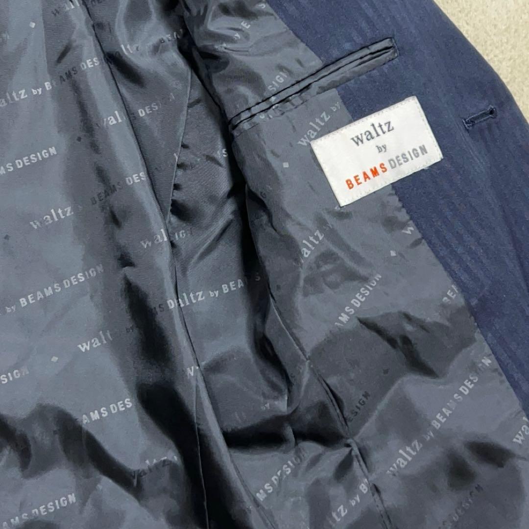 美品　ワルツバイビームスデザイン 男の子 スーツセット ネイビー　140cm