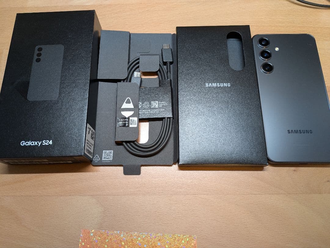 【国内版SIMフリー】Galaxy S24 オニキスブラック 256GB