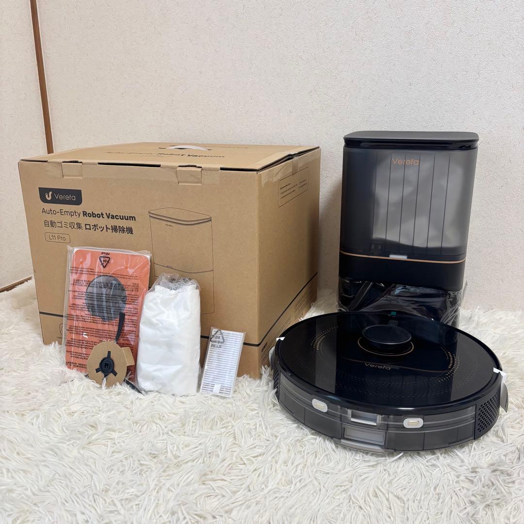 未使用品 Verefa L11 Pro ロボット掃除機 2700Pa
