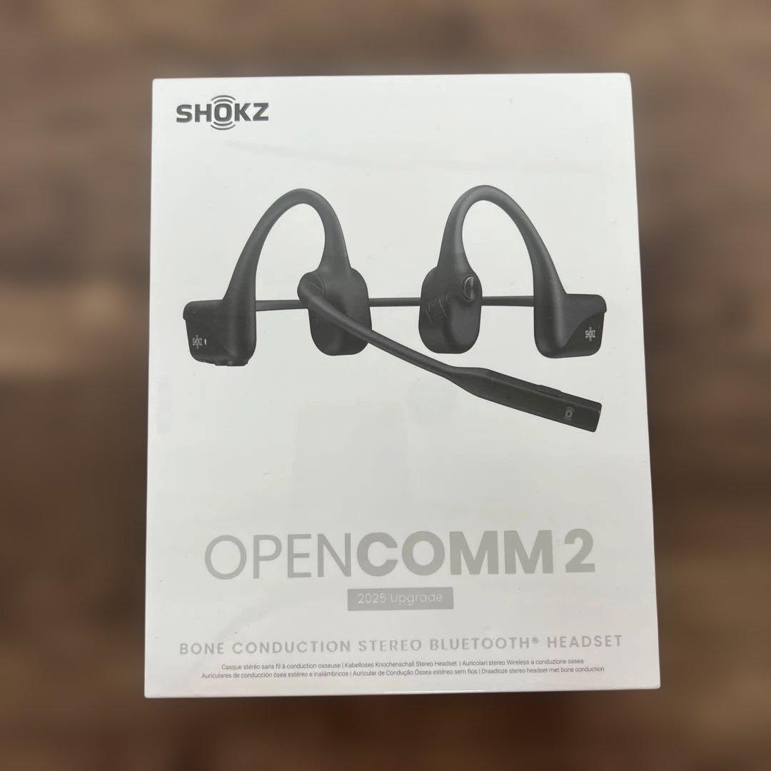 イヤホン 12581 Shokz OpenComm2 2025 Upgrade