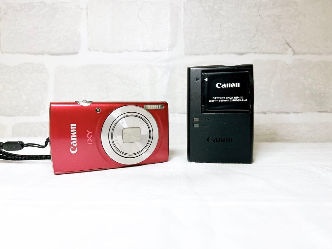 Canon キャノン IXY 200 レッド コンパクトデジタルカメラ