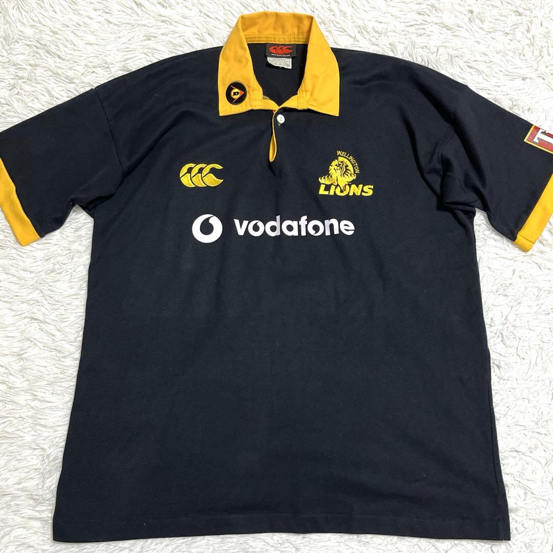 【ヴィンテージ】カンタベリーオブニュージーランド XL ライオンズ 刺繍 レア