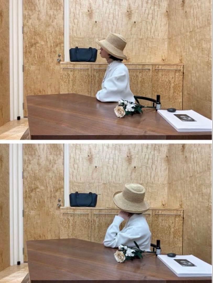 entwurfein エントワフェイン　isabel イザベル　ラフィア