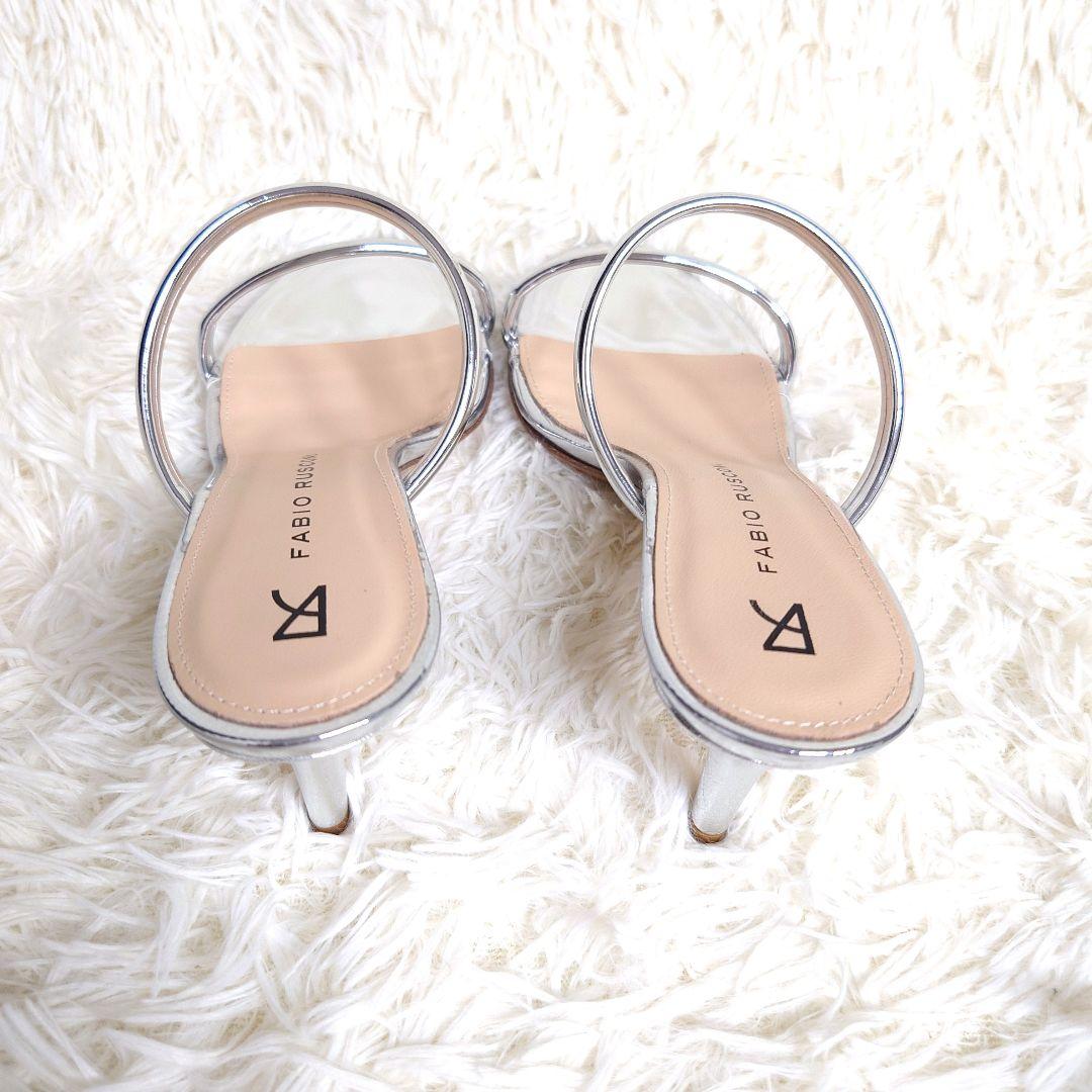 【新品】【FABIO RUSCONI】ファビオルスコーニ ミュール シルバー