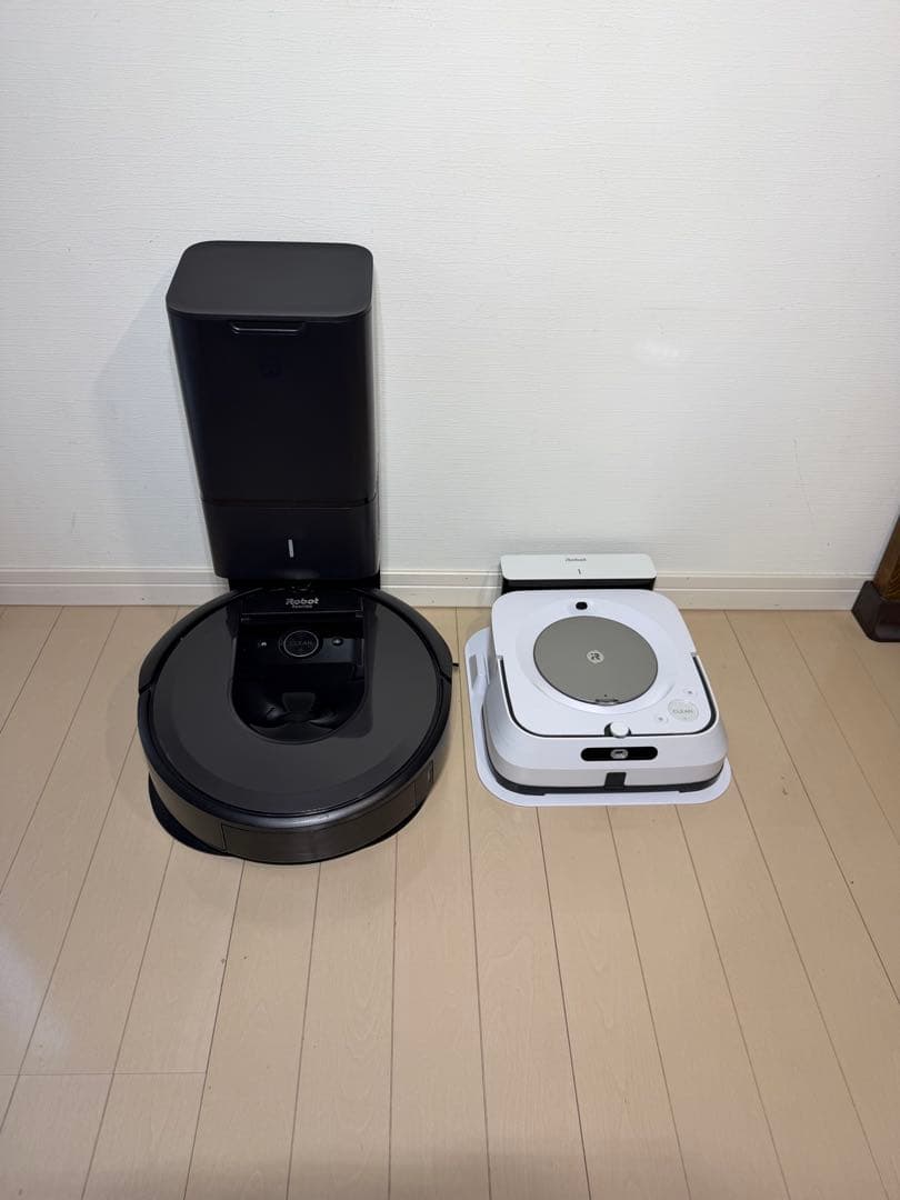 【おまけ付】ルンバi7+とブラーバジェットm6セット　お掃除ロボットと床拭掃除機