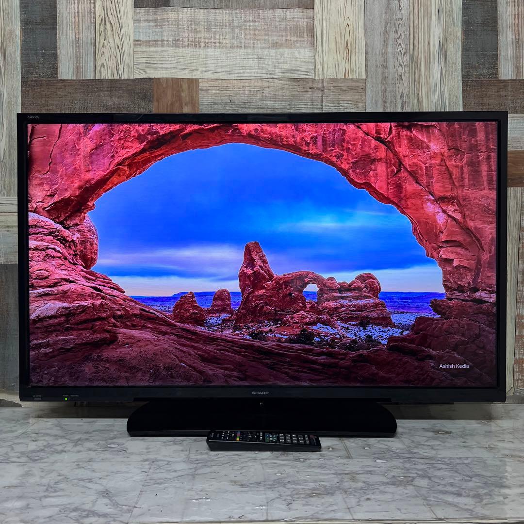 即日受渡❣️全国送料込SHARP 40型色鮮やかでクリアな映像再現、裏番組録画可
