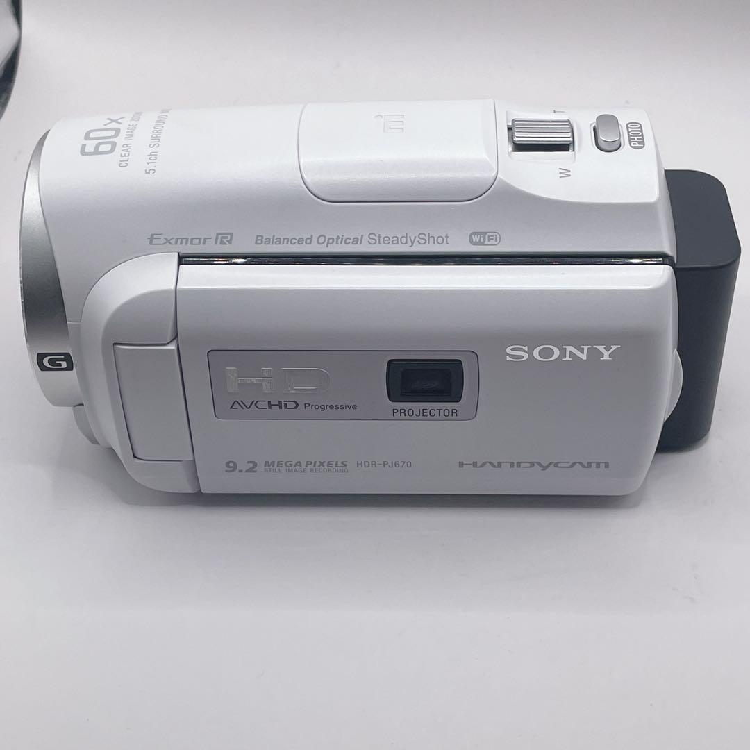 動作品✨SONY HDR-PJ670 HANDYCAM 一点難あり
