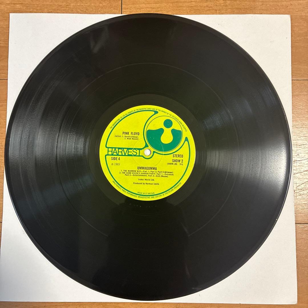 ピンクフロイド 名盤 レコード ウマグマ UKオリジナル盤