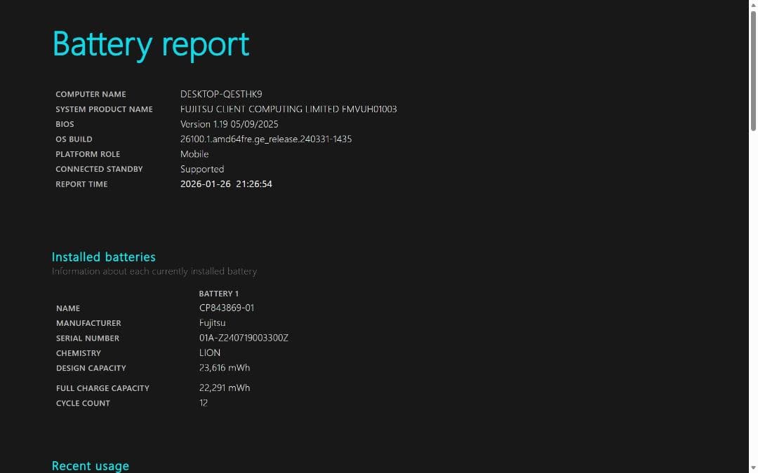 使用少超美品 LIFEBOOK UH i5-1335U 16GB Office他