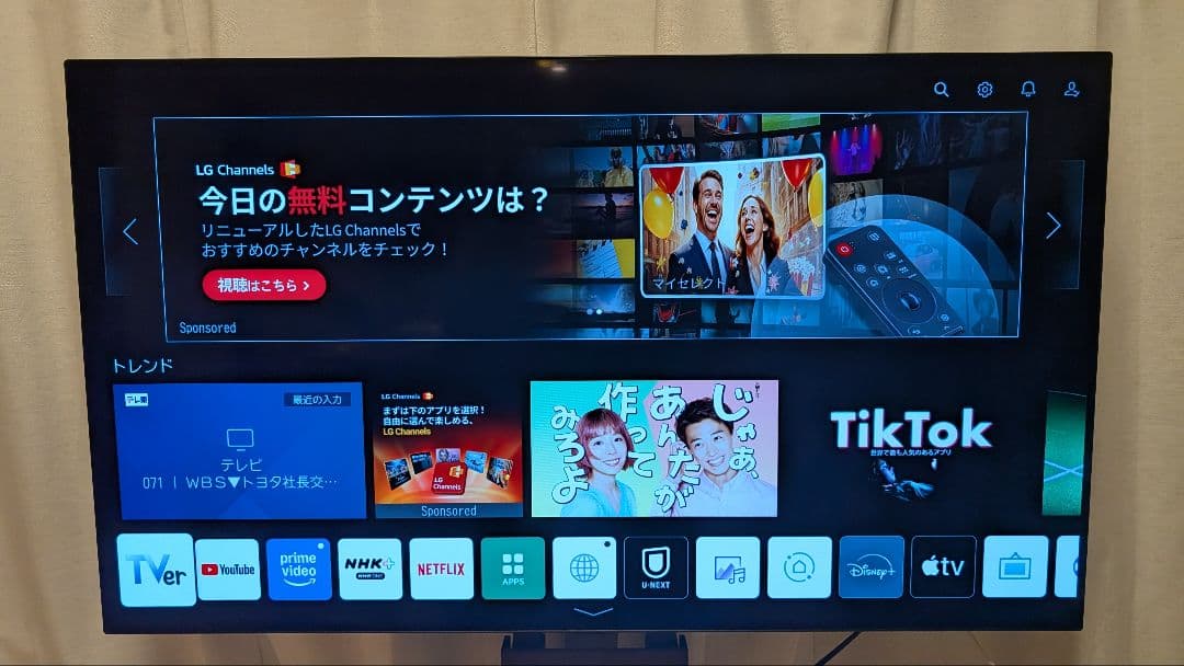 base様向け【本体のみ】LG 有機EL テレビ 48型 OLED48A2PJA