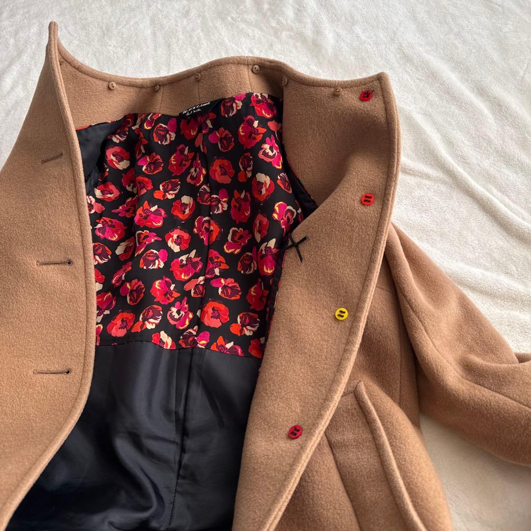 ポールスミス ブラックレーベル キャメル コート 40