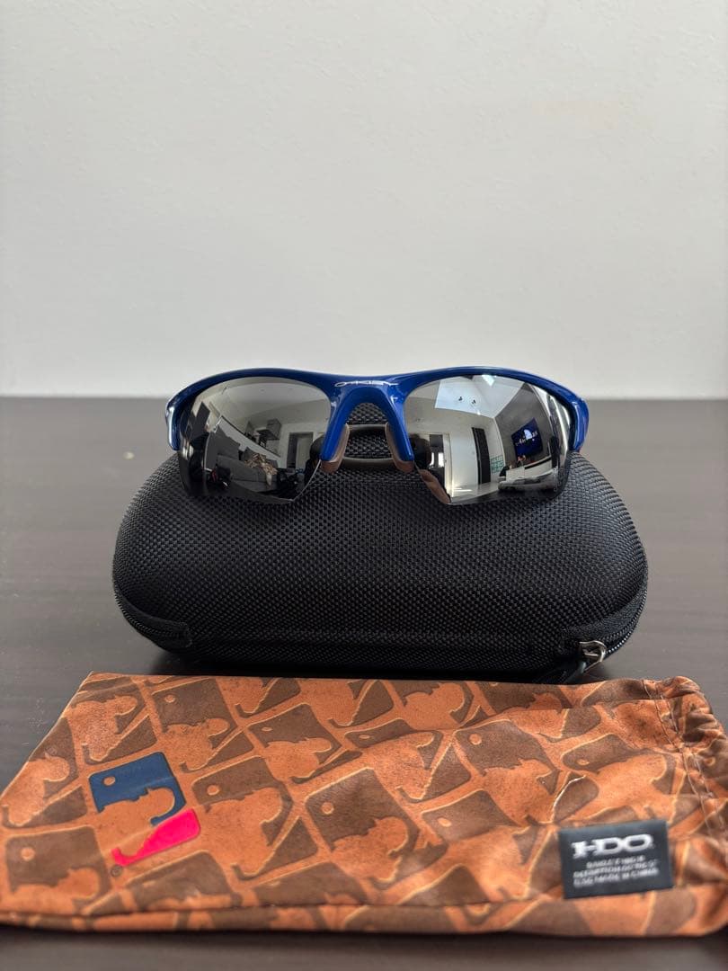 【美品】限定 オークリー OAKLEY サングラス スポーツMLB