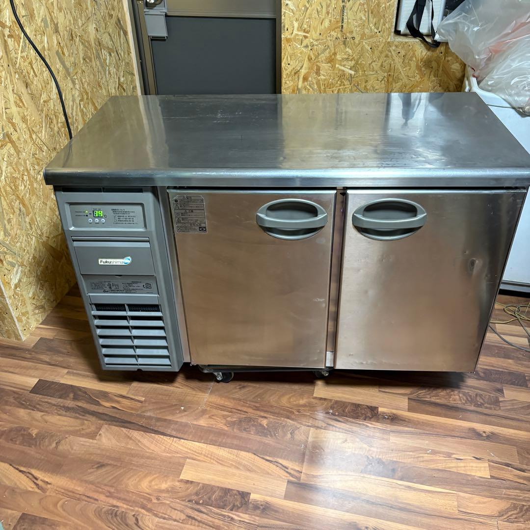 配送設置込み　FUKUSHIMA 　フクシマ　冷凍冷蔵庫　YRC-121PE1