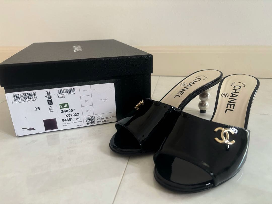 シャネル ミュールサンダル