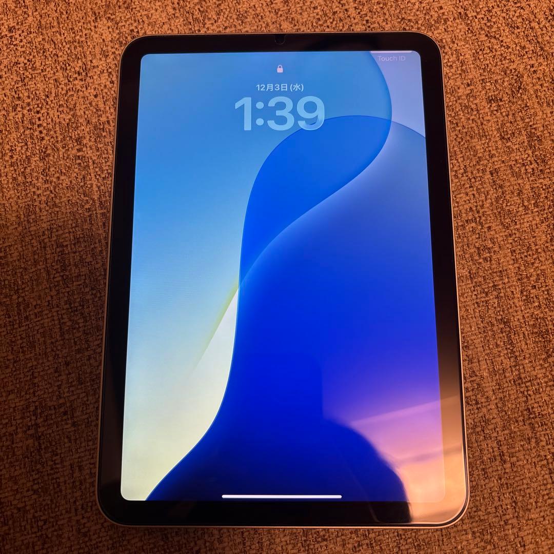 P*i様 【美品】iPad mini 第6世代 64GBスターライト バッテリー