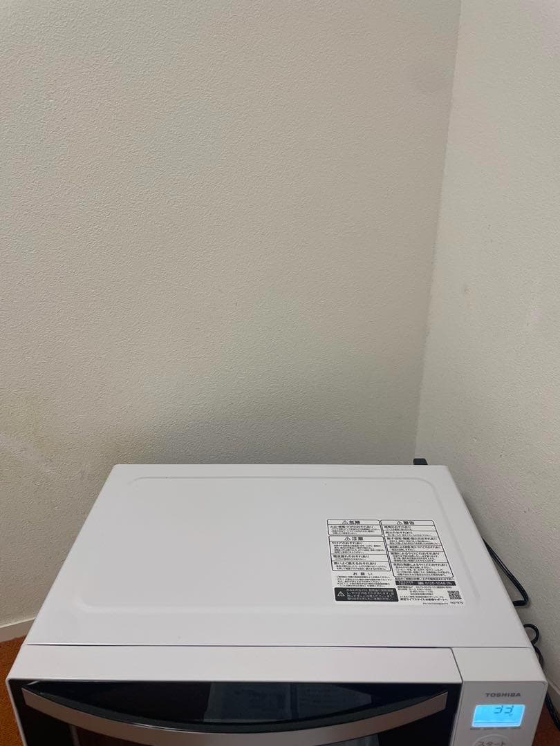 美品 TOSHIBA 2023年製 ヘルツフリー 電子レンジ