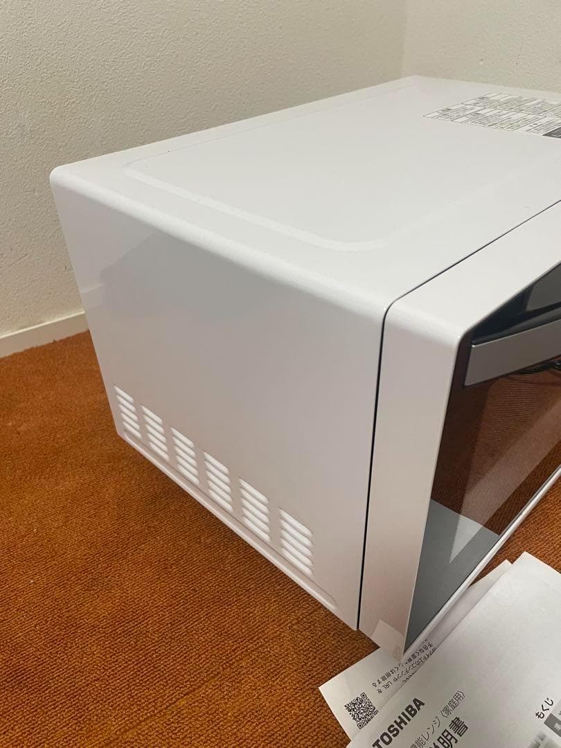 美品 TOSHIBA 2023年製 ヘルツフリー 電子レンジ