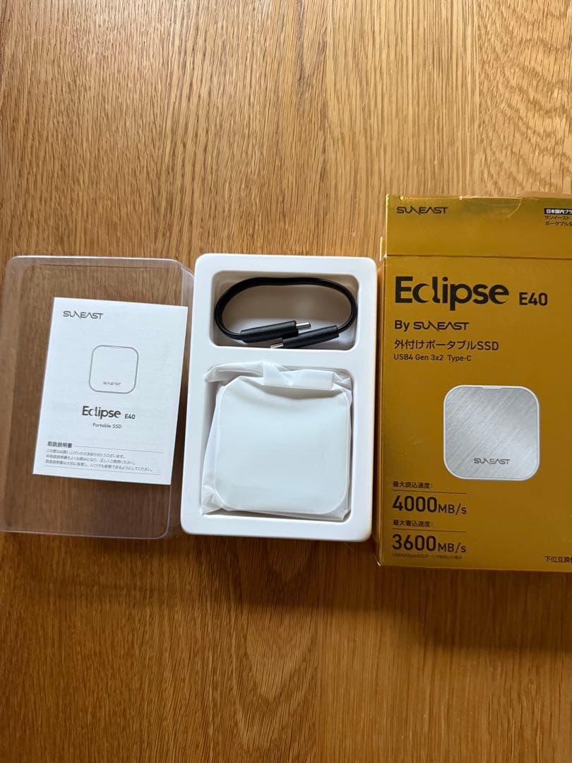 T.A　未使用　SUNEAST Eclipse E40 4TB