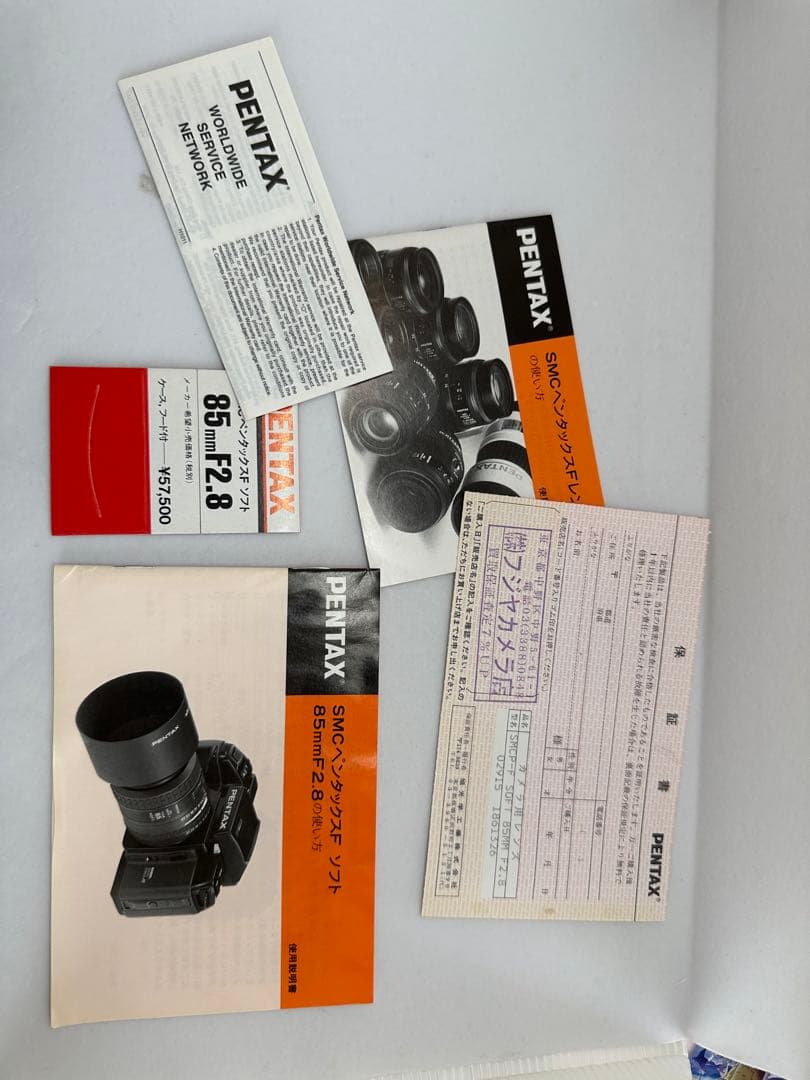 pentax F 85mm f2.8 SOFT ソフト　良品