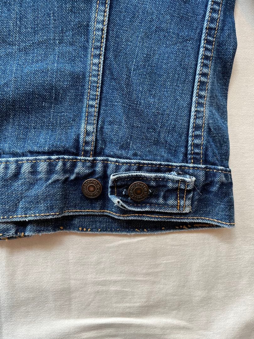 【希少】70s Levi's 70505 スモールe デニムジャケット Rタブ