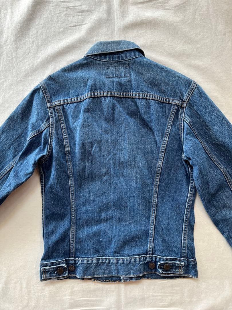 【希少】70s Levi's 70505 スモールe デニムジャケット Rタブ