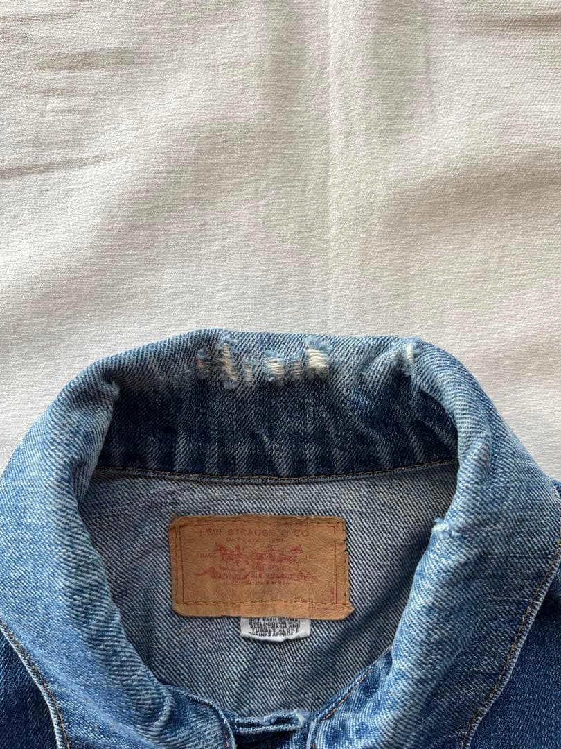 【希少】70s Levi's 70505 スモールe デニムジャケット Rタブ