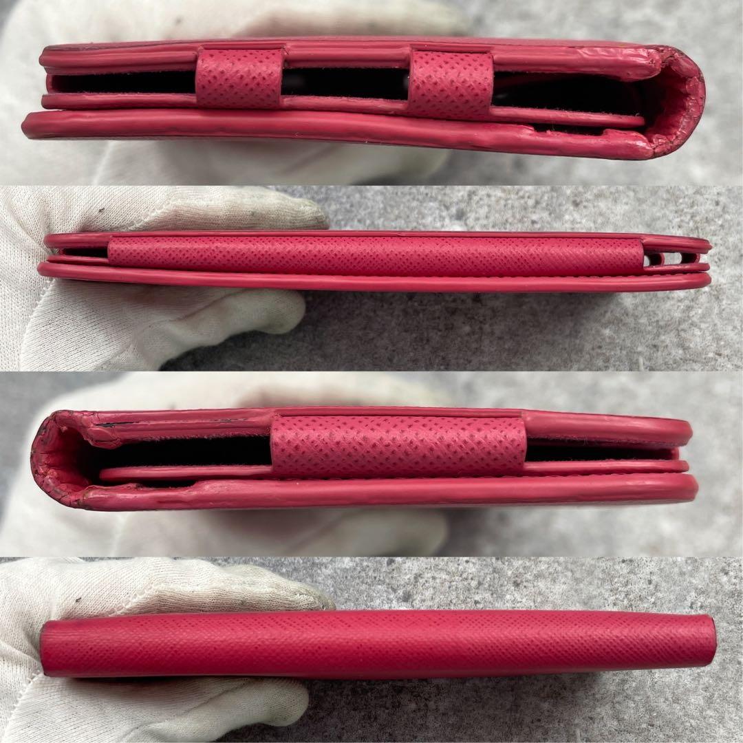 【極美品】PRADA　プラダ　サフィアーノ　iPhone 7/8+ ケース