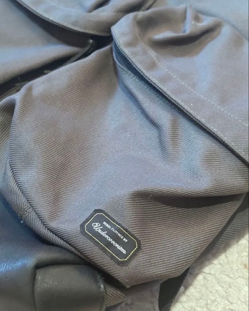 アンダーカバー　undercover バックパック リュック　レザー　切り替え