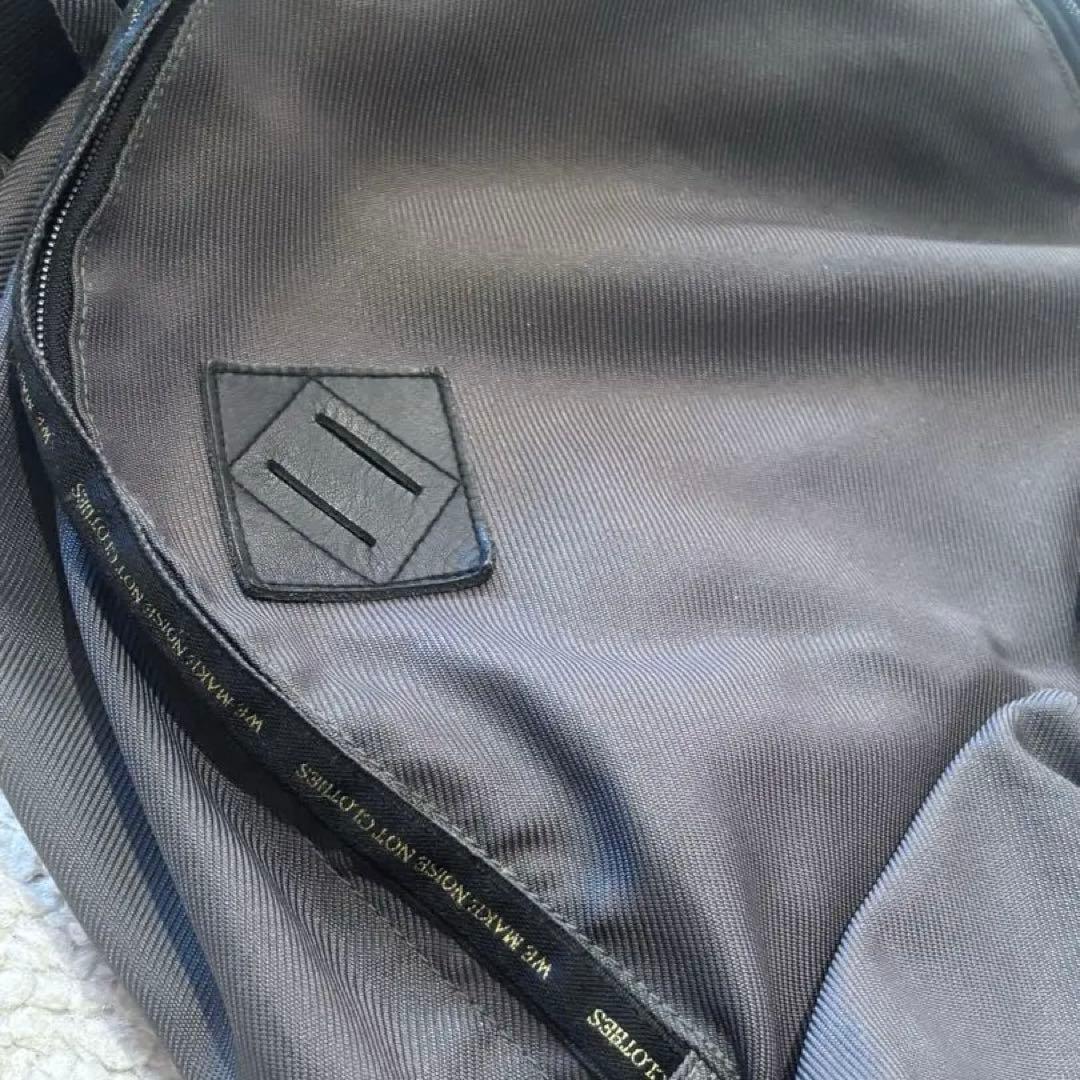 アンダーカバー　undercover バックパック リュック　レザー　切り替え