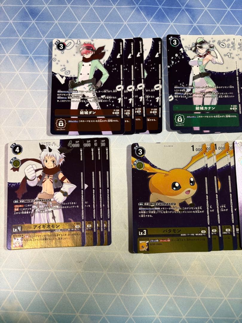 デジモンカード　タイムストレンジャー　プロモ各4枚セット