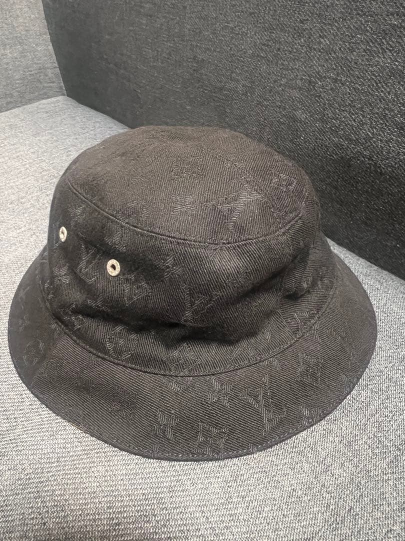 【美品】LOUIS VUITTON モノグラム リバーシブルバケットハット