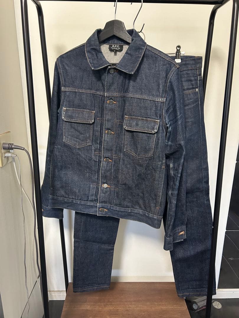 APC デニムセットアップ　 アーペーセー　プチニュースタンダード