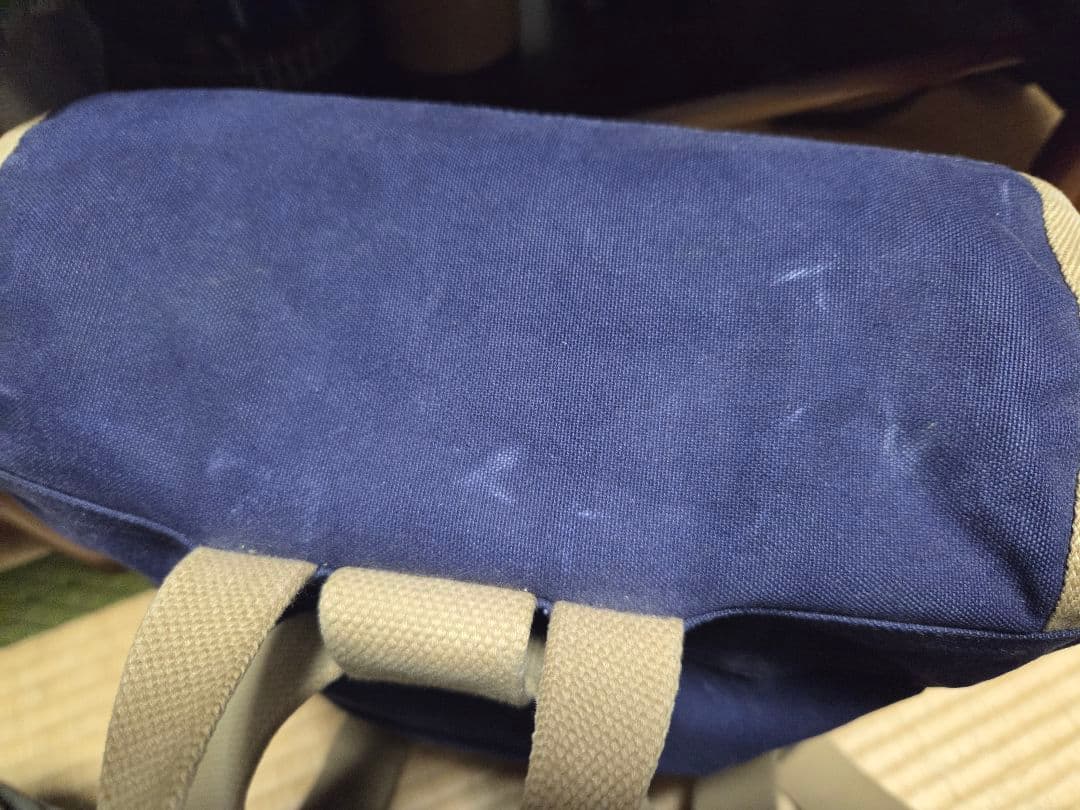 ​【希少・名品】一澤帆布 2wayリュック&ショルダーバッグ ネイビー 京都老舗