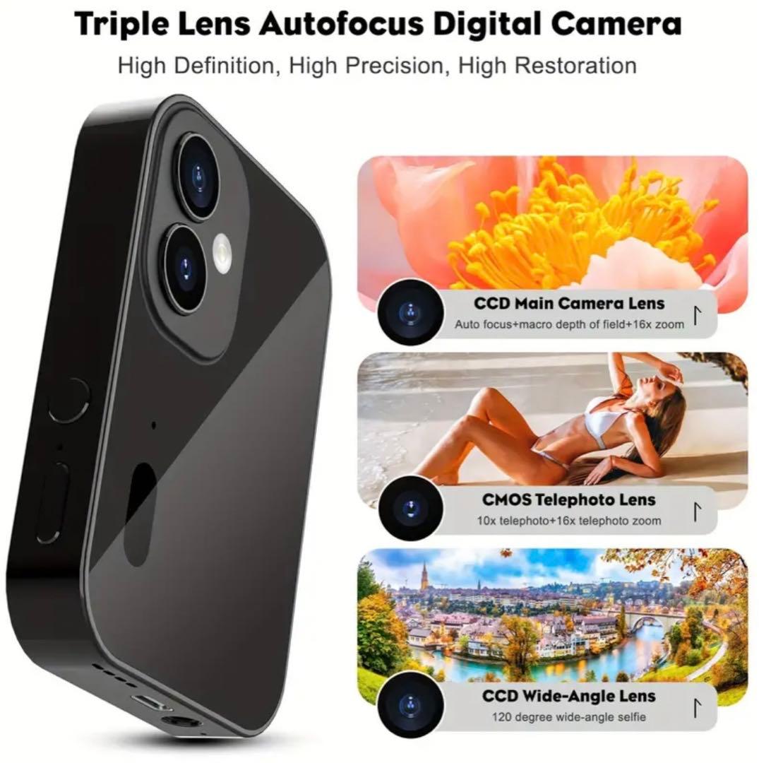 4K コンパクトカメラ スマートフォン