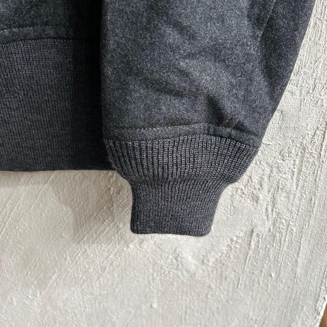 極美 SCYE BASICS カシミヤ混 ボンバージャケット MA-1