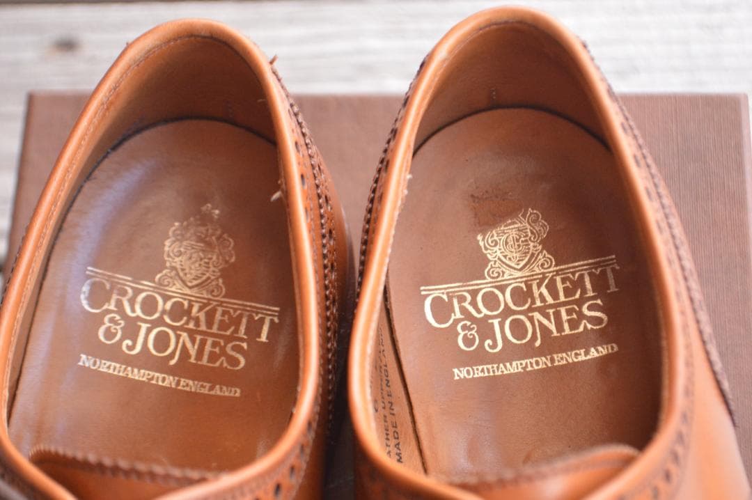 CROCKETT＆JONES　CARDIFF　6E　タンブラウン　カントリー