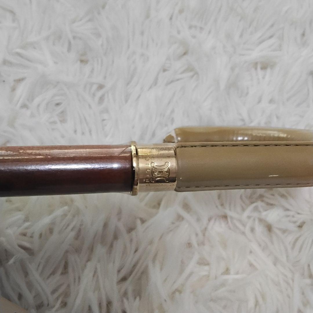 【新品タグ付き】CELINE セリーヌ 長傘 トリオンフ 高級 雨傘