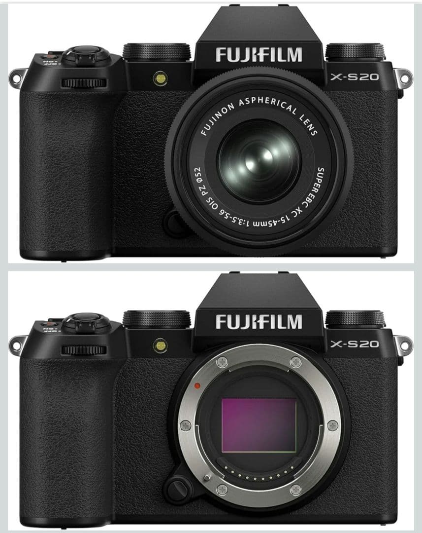 Fujifilm X-S20 ミラーレスカメラ XC15-45mm 新品