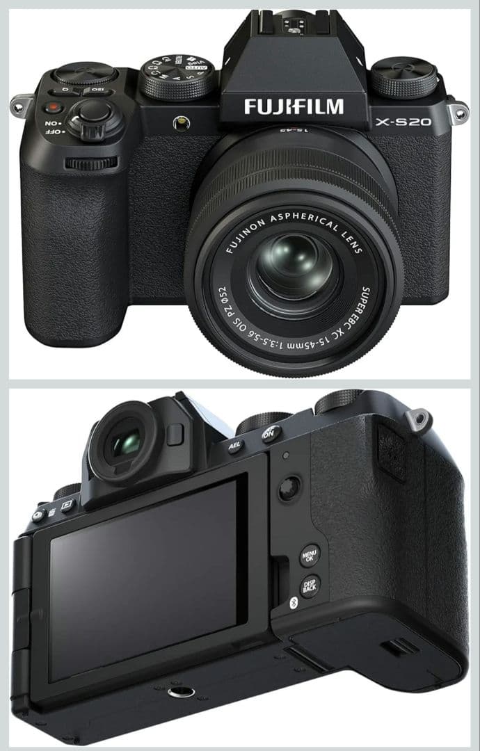 Fujifilm X-S20 ミラーレスカメラ XC15-45mm 新品