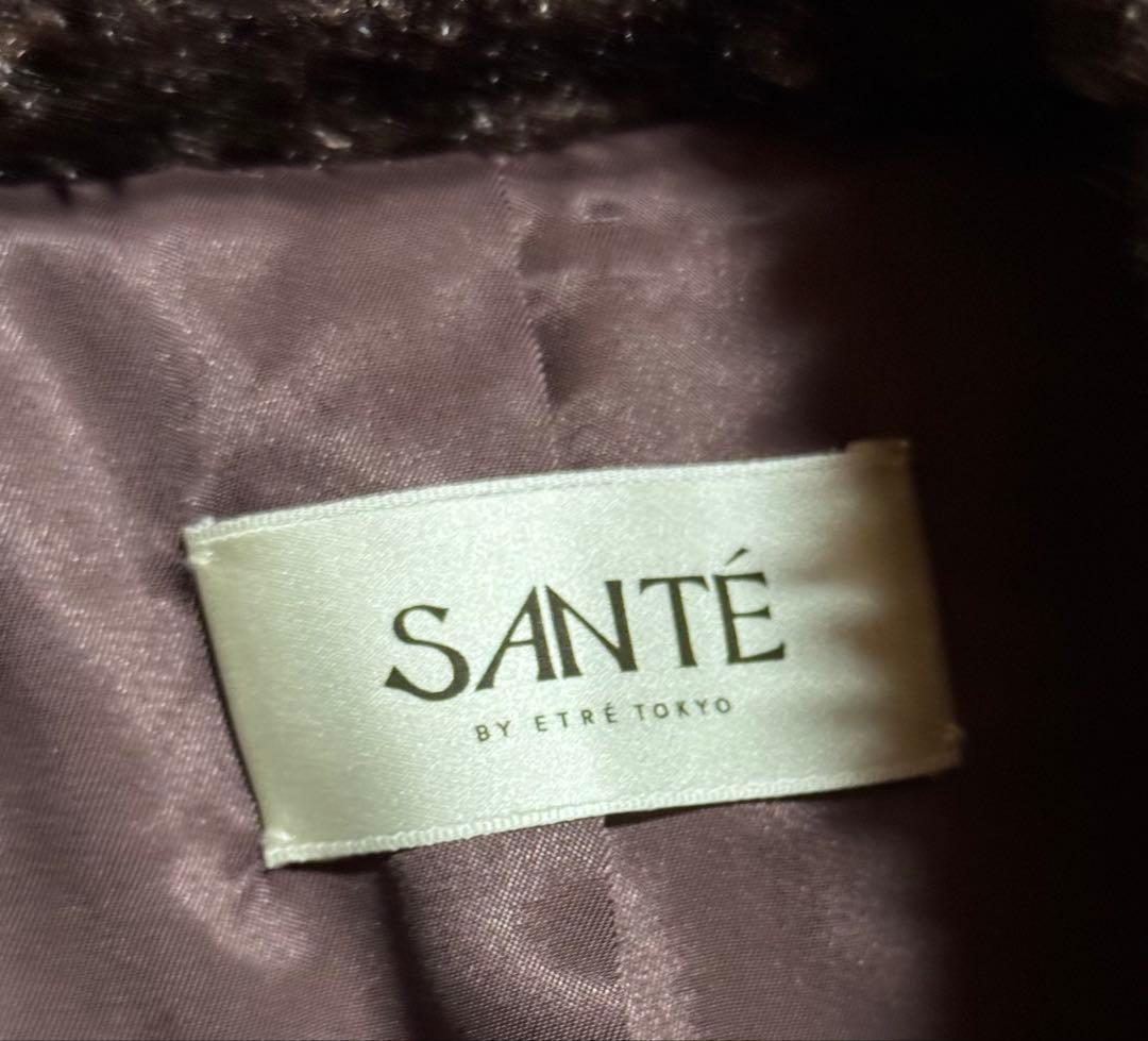 新品 完売 SANTE by ETRE TOKYO クリンプフェイクファーベスト