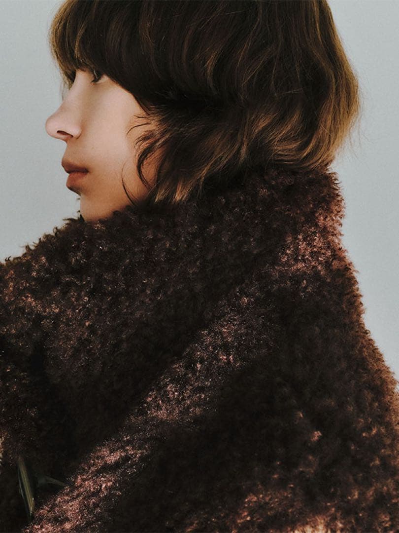 新品 完売 SANTE by ETRE TOKYO クリンプフェイクファーベスト