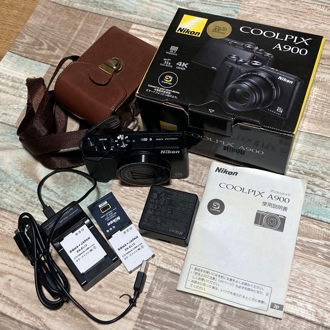 【動作確認済美品】 Nikon COOLPIX A900 コンデジ　ニコン