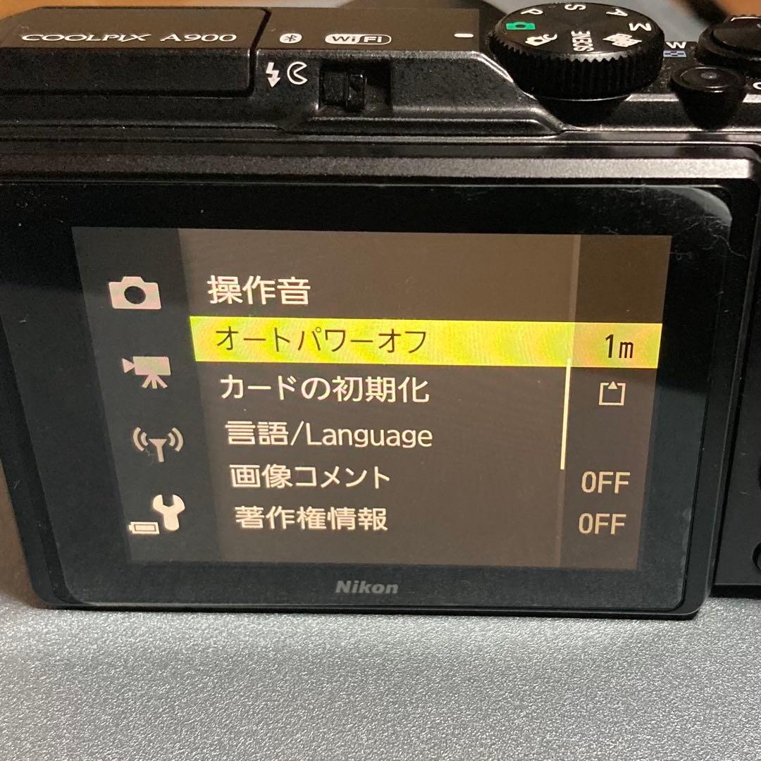 【動作確認済美品】 Nikon COOLPIX A900 コンデジ　ニコン