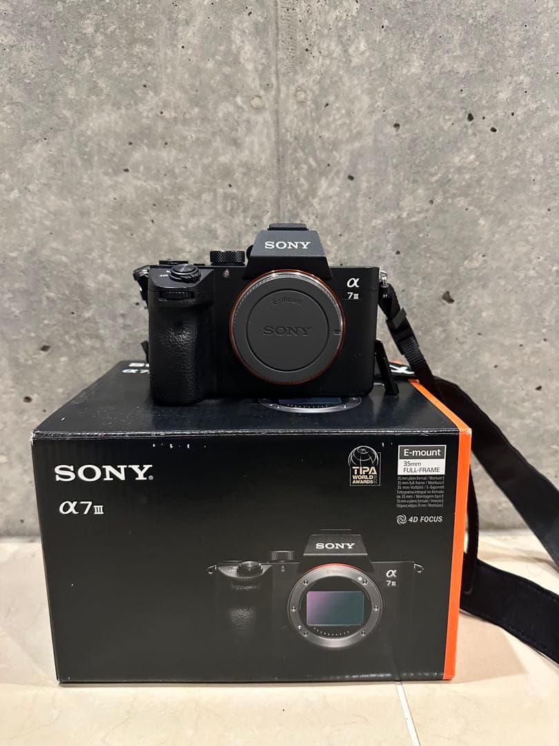 SONY ソニー α7III ILCE-7M3 ボディ 元箱付属 ミラーレス