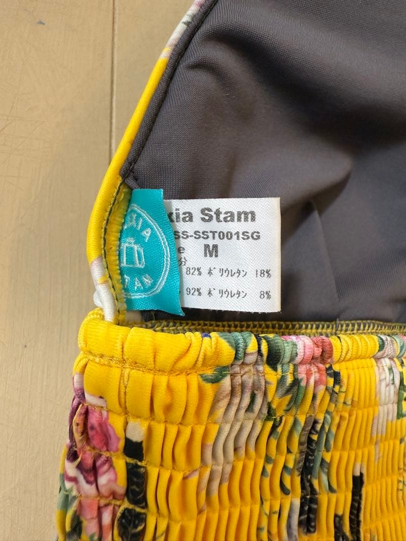【値下げ中】ALEXIA STAM 花柄イエロービキニ セパレート水着