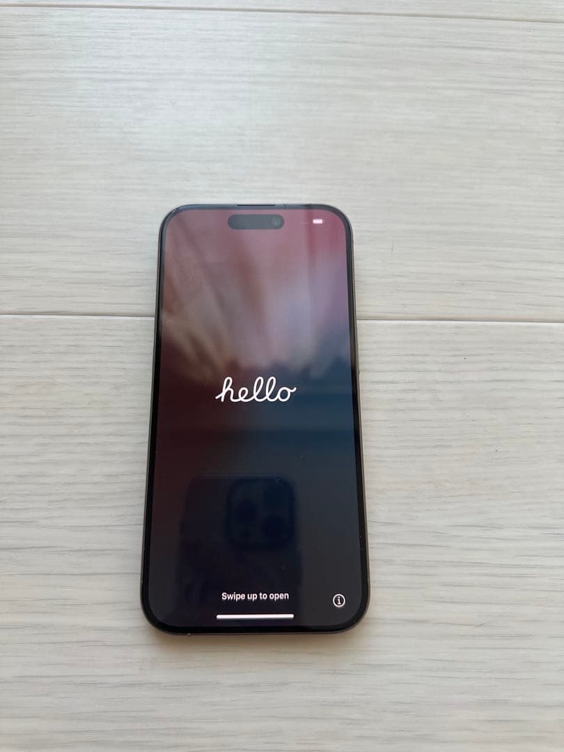 Apple iPhone 15Pro 128GB スペースブラック 本体