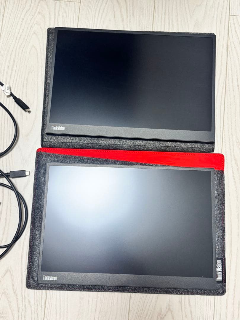 LenovoThinkVision M14d 2台セット