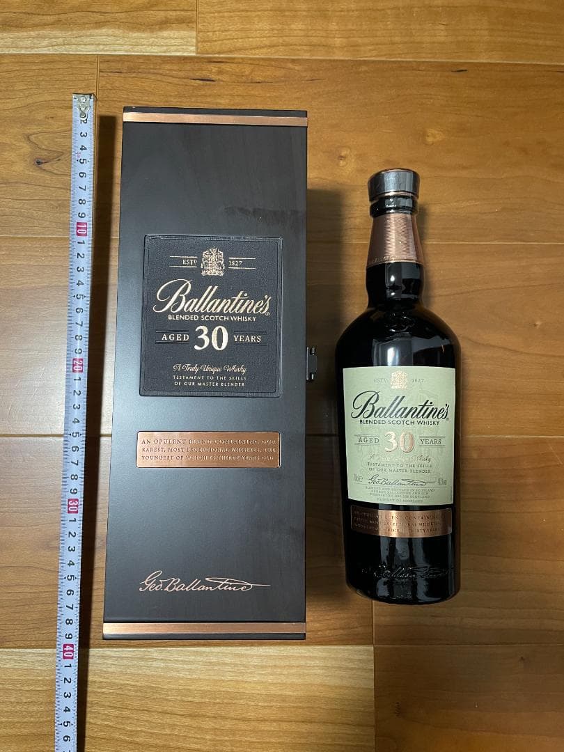 未開栓 美品 バランタイン 30年 木箱入 Ballantine's