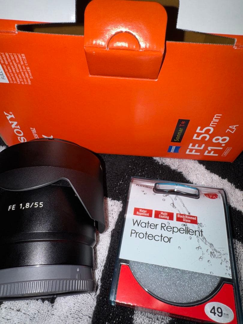 SONY Eマウント Sonnar FE 55mm F1.8 +フィルター